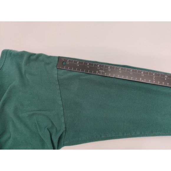 Vans Off The Wall Long Sleeve Graphic T Shirt Mens Small Classic Fit Green - Picture 7 of 9